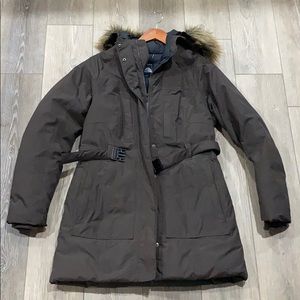 North Face Belted Parka